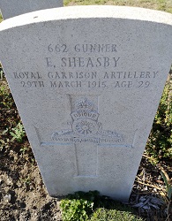 E Sheasby grave