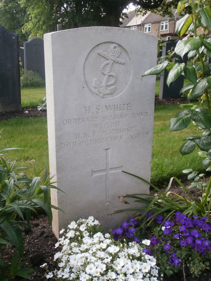 grave for hs white