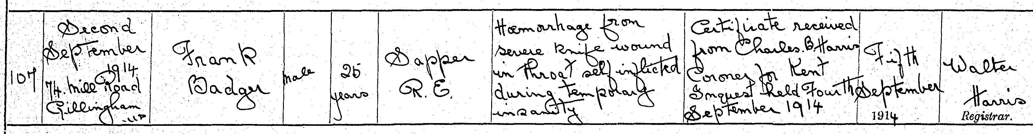 Death cert