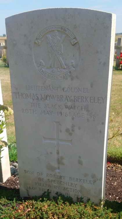 Lt Col Berkeley
