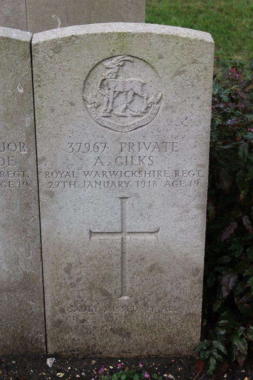 grave for a gilks