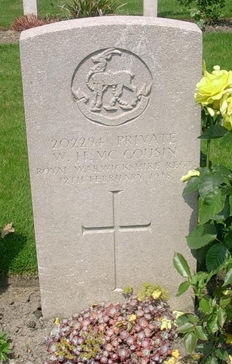 grave for w mccousin