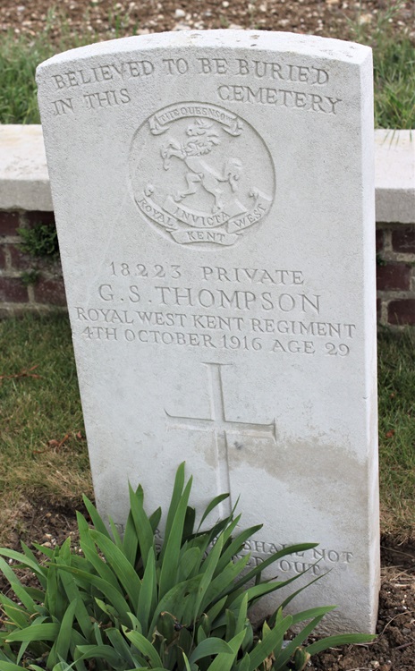 grave for gs thompson