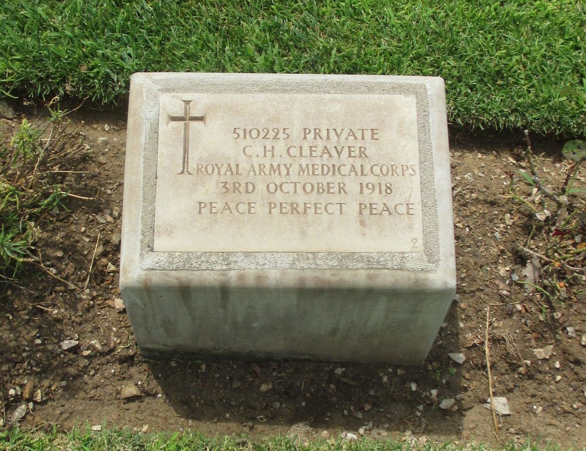 grave for ch cleaver