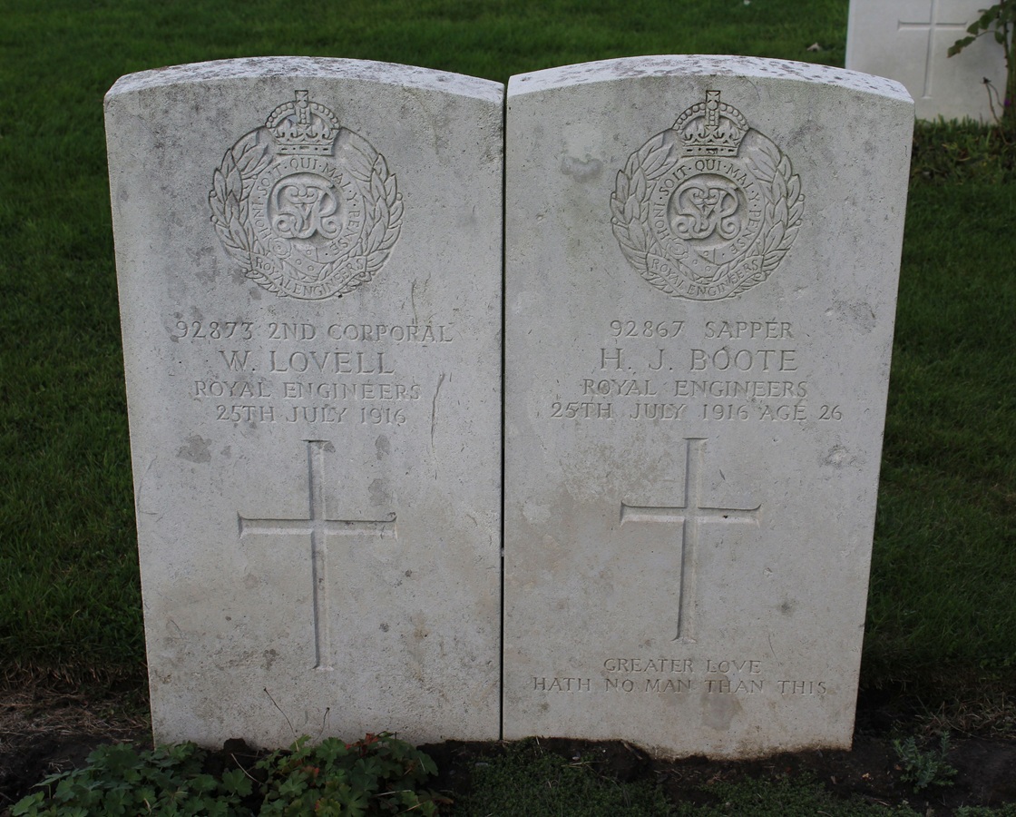 grave for h boote
