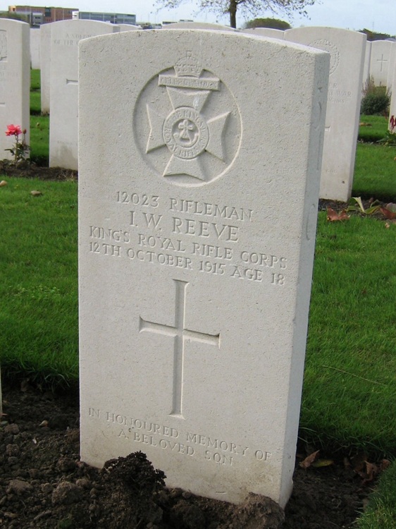 grave for iw reeve