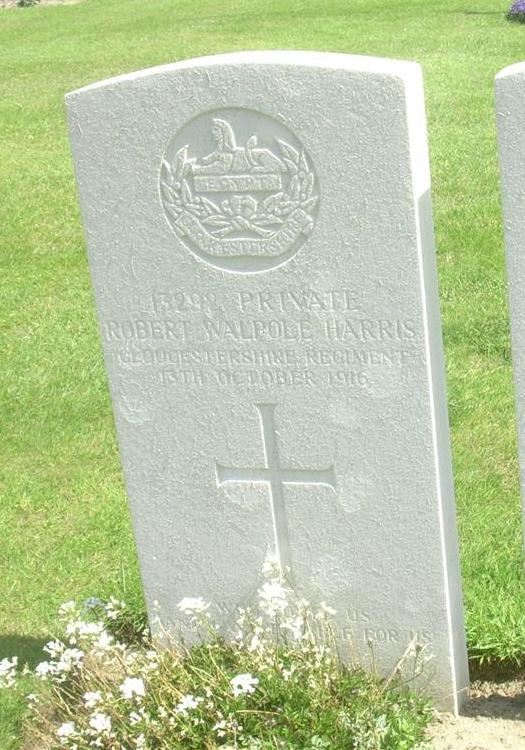 grave for rw harris