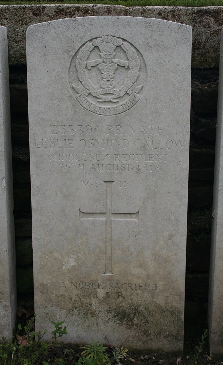 grave for LO Callow