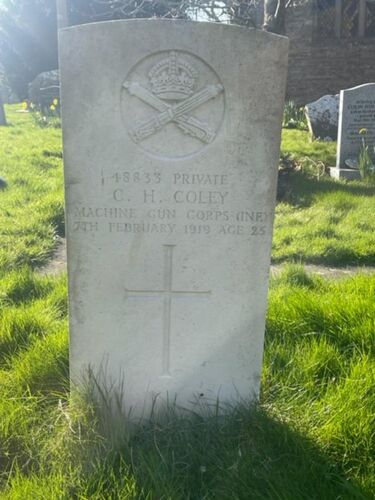 grave for c h coley