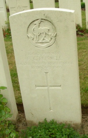 grave for fg russell