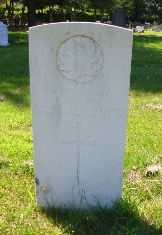 grave for f conway