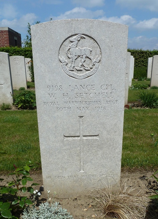 grave for wh setchell