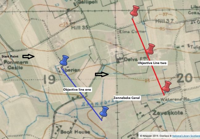 zonnebeke map