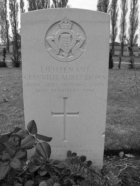 grave for GA Brown