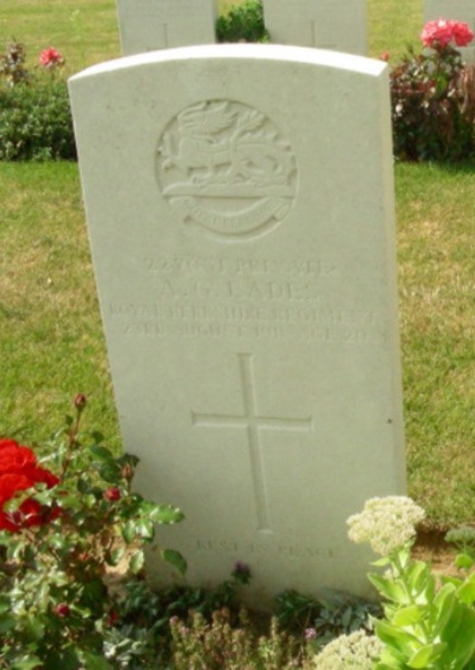 grave for ag eades