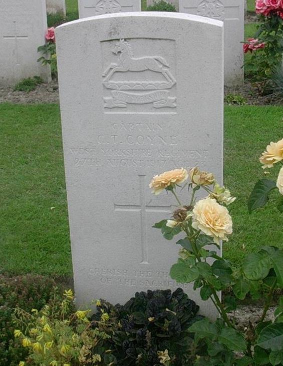 grave for ct coyne