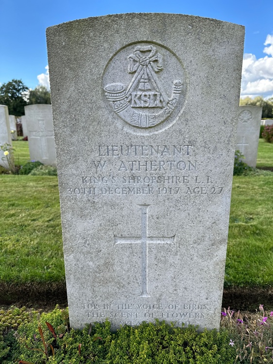 grave for w atherton