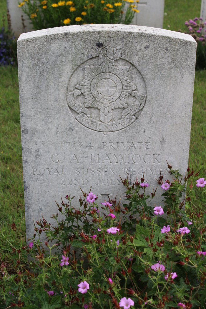 grave for ga haycock